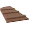 Ekena Millwork Americraft 5-Board (3 Batten) Wood Joined Board-n-Batten Shutters w/ Arch Top, ARW401BQ518X77BTH, PR ARW401BQ518X77BTH - alternate 8